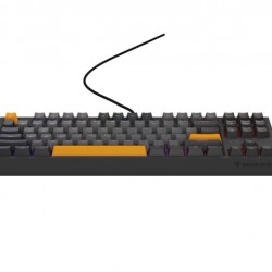 Клавиатура Genesis Gaming Keyboard Thor 230 TKL Anchor Gray Negative US RGB Mechanical Outemu Red - Клавиатури, Мишки и Падове