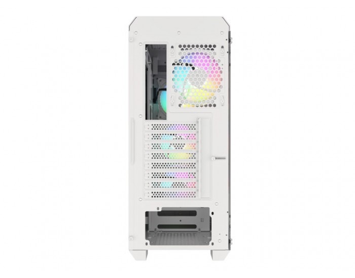 Кутия за компютър Genesis Gaming PC Case IRID 505 ARGB V2 Midi Tower Window White