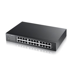 Комутатор ZyXEL GS1900-24E v3, 24-port GbE L2 Smart Switch, desktop, fanless - ZyXEL