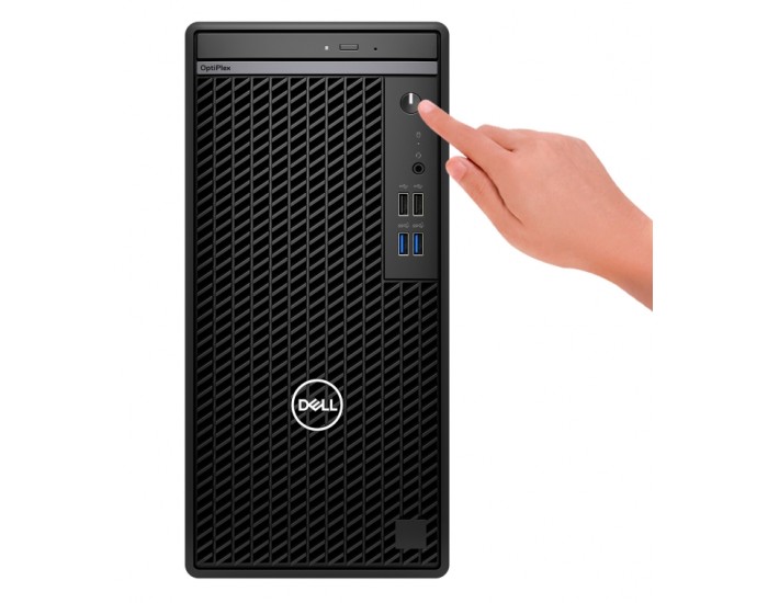 Настолен компютър Dell OptiPlex 7010 MT, Intel Core i5-12500 (18M Cache, up to 4.6 GHz), 8GB (1x8GB) DDR4, 512GB SSD PCIe NVMe M.2, Intel HD, DVD RW, , Wi-Fi 6, Bluetooth, Keyboard&Mouse, Win 11 pro, 3Y PS