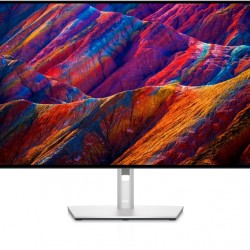 Монитор Dell U3223QE, 31.5" UltraSharp 4K AG, IPS, 16:9, 5ms, 2000:1, 400 cd/m2, (3840x2160), 98% DCI-P3, HDR 400, HDMI, DP, USB-C, USB 3.2, RJ-45, Microphon, Height, Pivot, Swivel, Tilt, Black - Монитори