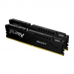 Kingston 32GB 6000MT/s DDR5 CL30 DIMM (Kit of 2) FURY Beast Black XMP, EAN: 740617343229 - Компютърни Компоненти