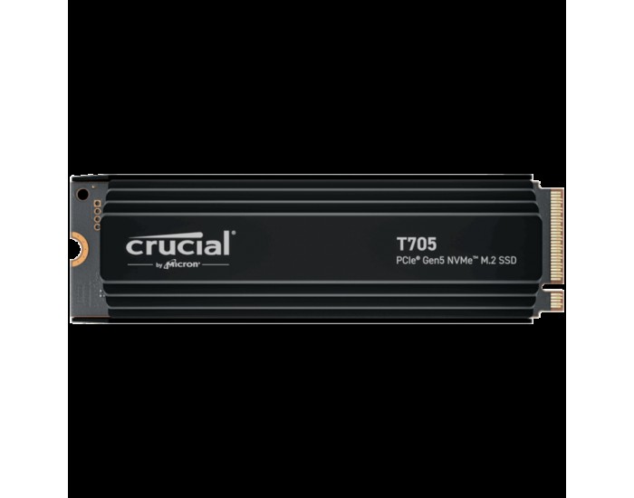 Crucial T705 1TB PCIe Gen5 NVMe M.2 SSD, EAN: 649528940162