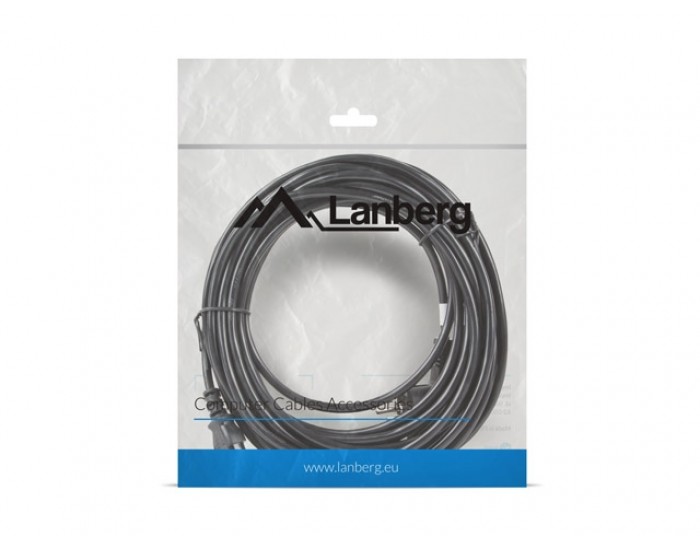 Кабел Lanberg CEE 7/7 -> IEC 320 C13 power cord 10m VDE, black