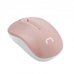 Мишка Natec Mouse Toucan Wireless 1600 DPI Optical Pink-White - Клавиатури, Мишки и Падове