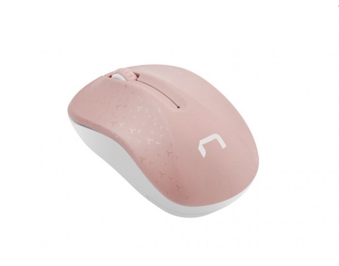 Мишка Natec Mouse Toucan Wireless 1600 DPI Optical Pink-White