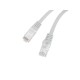 Кабел Lanberg patchcord CAT.6 UTP LSZH CCA 0.5m Fluke Passed, Grey