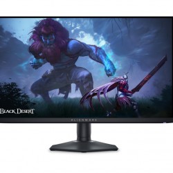 Монитор Dell Alienware AW2725DF, 26.7" QD-OLED Anti-reflection, IPS, 0.03ms, 1000 cd/m2, QHD (2560X1440), 360Hz, HDR-400, AMD FreeSyncPremium Pro+VESA, HDMI, DP, USB-C, USB 3.2, Height Adjustable, Pivot, Swivel, Tilt, Black - Офис