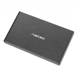 Кутия за твърд диск Natec External HDD/SSD Enclosure Rhino Go SATA 2.5" USB 3.0 Black - Хард дискове, Карти памет, CD и DVD дискове