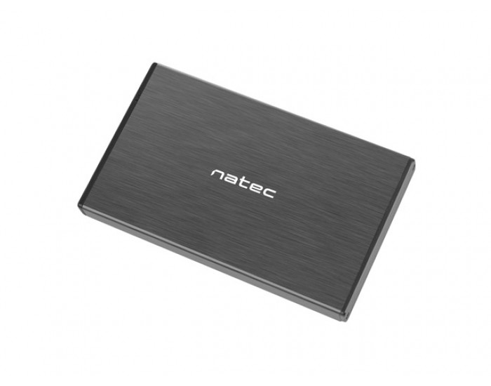 Кутия за твърд диск Natec External HDD/SSD Enclosure Rhino Go SATA 2.5" USB 3.0 Black