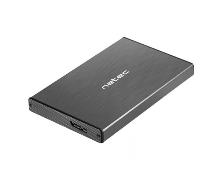 Кутия за твърд диск Natec External HDD/SSD Enclosure Rhino Go SATA 2.5" USB 3.0 Black