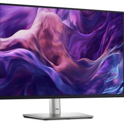 Монитор Dell P2425E, 24" WUXGA LED, IPS Anti-Glare, 5ms, 100 Hz, 1500:1, 300 cd/m2, 1920x1200, 99% sRGB, USB-C, 4xUSB 3.2, HDMI, Display Port, VGA, RJ45, PD 90W, Height Adjustable, Pivot, Swivel, Tilt, Black - Офис