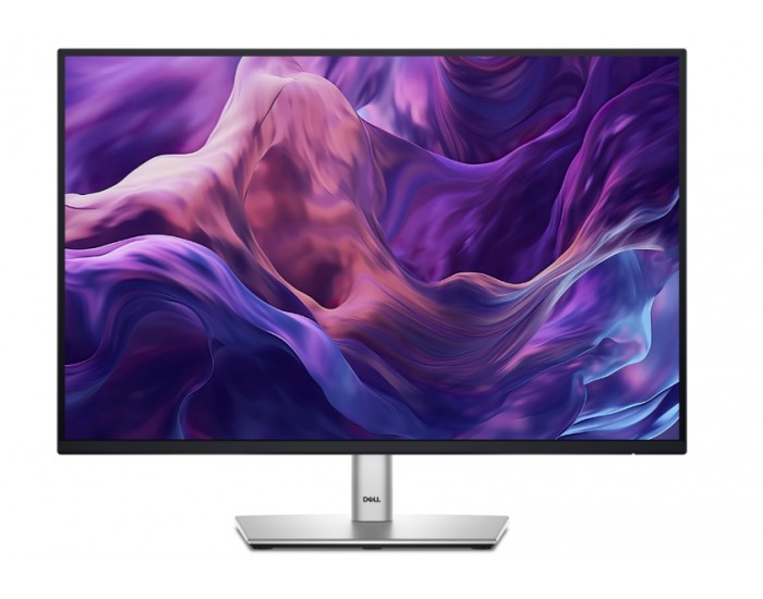 Монитор Dell P2425E, 24" WUXGA LED, IPS Anti-Glare, 5ms, 100 Hz, 1500:1, 300 cd/m2, 1920x1200, 99% sRGB, USB-C, 4xUSB 3.2, HDMI, Display Port, VGA, RJ45, PD 90W, Height Adjustable, Pivot, Swivel, Tilt, Black