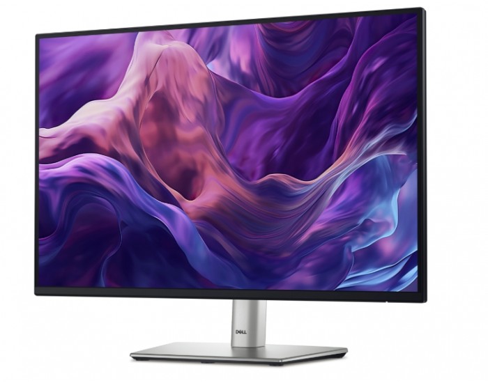 Монитор Dell P2425E, 24" WUXGA LED, IPS Anti-Glare, 5ms, 100 Hz, 1500:1, 300 cd/m2, 1920x1200, 99% sRGB, USB-C, 4xUSB 3.2, HDMI, Display Port, VGA, RJ45, PD 90W, Height Adjustable, Pivot, Swivel, Tilt, Black