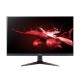 Монитор Acer Nitro VG240YEbmiix, 23.8", IPS, Anti-Glare, FHD 1920x1080, ZeroFrame, FreeSync, 100Hz, 1ms, 100M:1, 250 cd/m2, VGA, 2xHDMI, HDR ready, Speakers 2Wx2, Audio in/out, VESA, Tilt, Acer Display Widget, Black