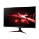 Монитор Acer Nitro VG240YEbmiix, 23.8", IPS, Anti-Glare, FHD 1920x1080, ZeroFrame, FreeSync, 100Hz, 1ms, 100M:1, 250 cd/m2, VGA, 2xHDMI, HDR ready, Speakers 2Wx2, Audio in/out, VESA, Tilt, Acer Display Widget, Black