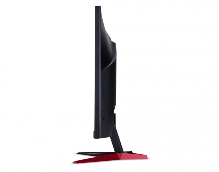 Монитор Acer Nitro VG240YEbmiix, 23.8", IPS, Anti-Glare, FHD 1920x1080, ZeroFrame, FreeSync, 100Hz, 1ms, 100M:1, 250 cd/m2, VGA, 2xHDMI, HDR ready, Speakers 2Wx2, Audio in/out, VESA, Tilt, Acer Display Widget, Black