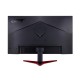 Монитор Acer Nitro VG240YEbmiix, 23.8", IPS, Anti-Glare, FHD 1920x1080, ZeroFrame, FreeSync, 100Hz, 1ms, 100M:1, 250 cd/m2, VGA, 2xHDMI, HDR ready, Speakers 2Wx2, Audio in/out, VESA, Tilt, Acer Display Widget, Black