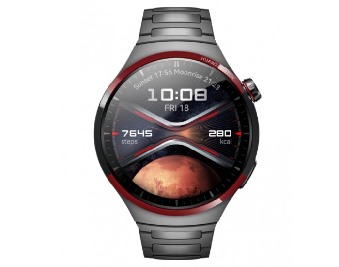 Часовник Huawei Watch 4 Pro Space Edition Gray, Medes-L19MN, Titanium strap, 49mm, GPS, WLAN, Heart Rate Monitor, SPO2