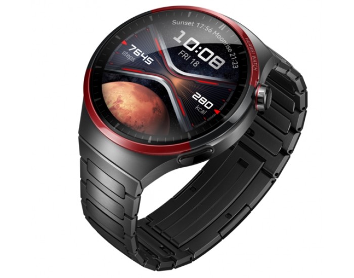 Часовник Huawei Watch 4 Pro Space Edition Gray, Medes-L19MN, Titanium strap, 49mm, GPS, WLAN, Heart Rate Monitor, SPO2