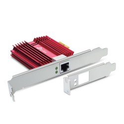 10Gbps PCI-e мрежова карта TP-Link TX401 с нископрофилна планка - Офис