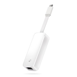 Мрежови адаптер TP-Link UE300C USB Type-C към RJ45 гигабитен - Разклонители, Зарядни и Кабели