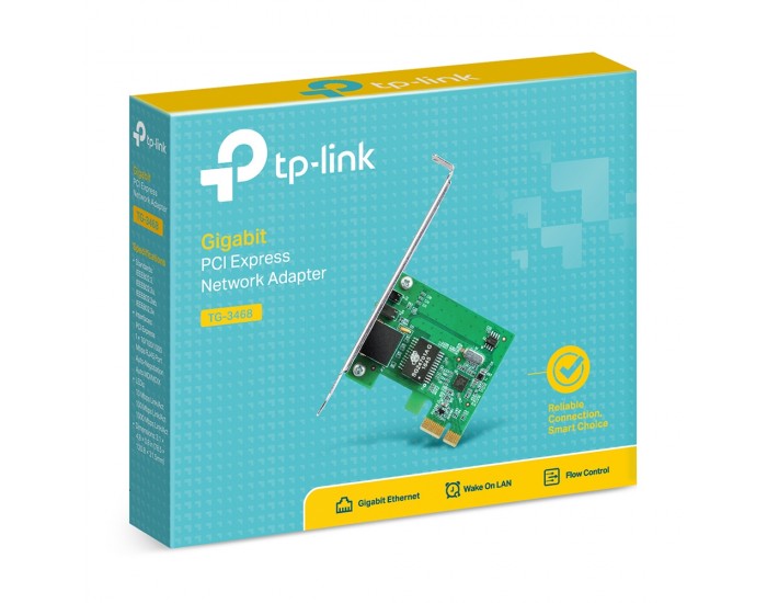 Мрежова карта TP-Link TG-3468 10/100/1000 PCI-e low profile