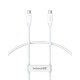 Кабел Baseus Superior Series 2 USB4 USB-C към USB-C кабел, 240W, 1m P10365200211-02 - бял