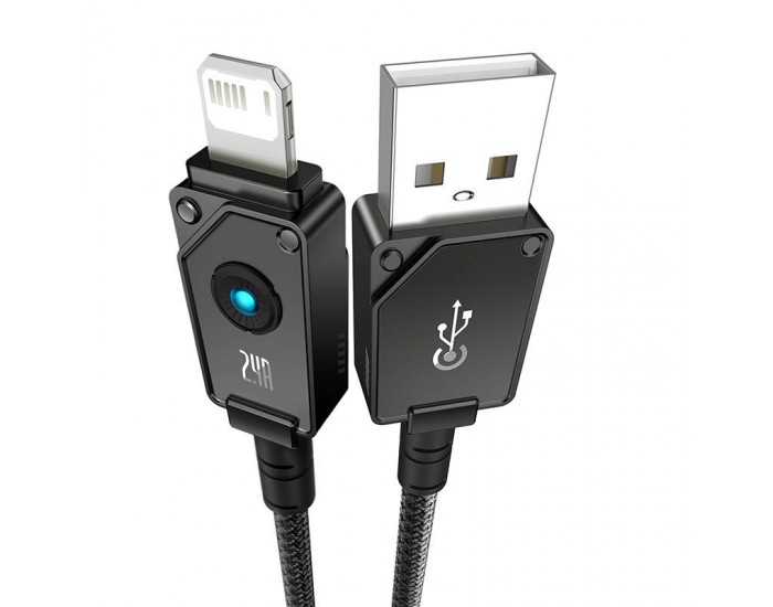 Кабел Baseus Unbreakable Series USB към Lightning 2.4A 2м P10355802111-01 - черен