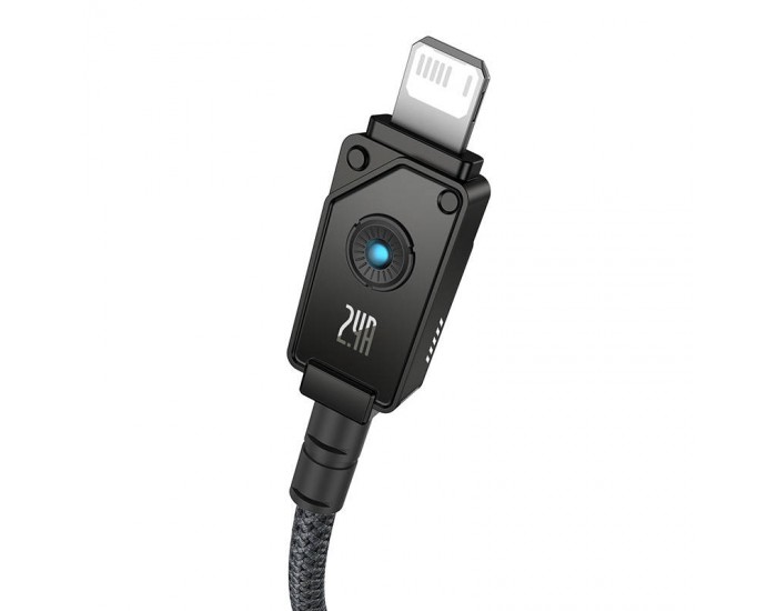 Кабел Baseus Unbreakable Series USB към Lightning 2.4A 2м P10355802111-01 - черен