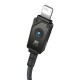 Кабел Baseus Unbreakable Series USB към Lightning 2.4A 2м P10355802111-01 - черен