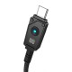 Кабел Baseus Unbreakable Series USB към Type-C 100W 2м  P10355801111-01 - черен