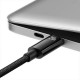 Кабел Baseus Tungsten Gold 240W USB-C към USB-C 2м CAWJ040101 - черен