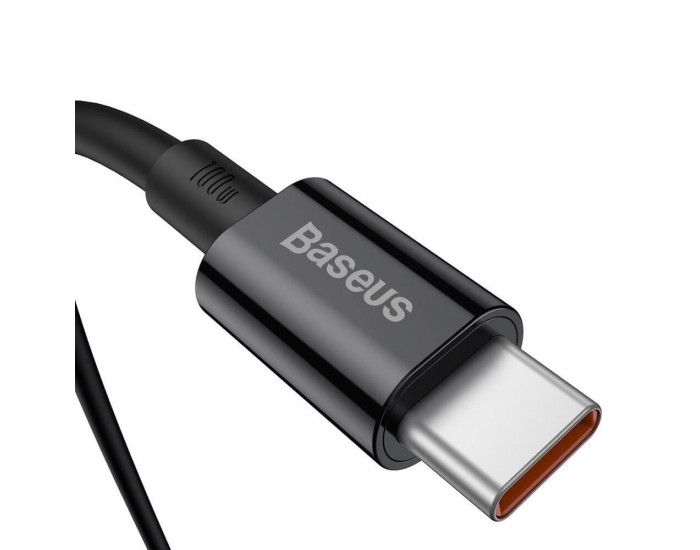 Кабел Baseus Superior USB Type-C към Type-C, PD 2.0 100W, 2м, CATYS-C01 - черен