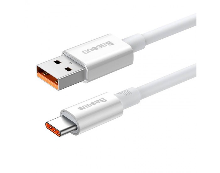 Кабел Baseus Superior USB към USB-C 100W 2м P10320102214-03 - бял