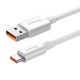 Кабел Baseus Superior USB към USB-C 100W 2м P10320102214-03 - бял