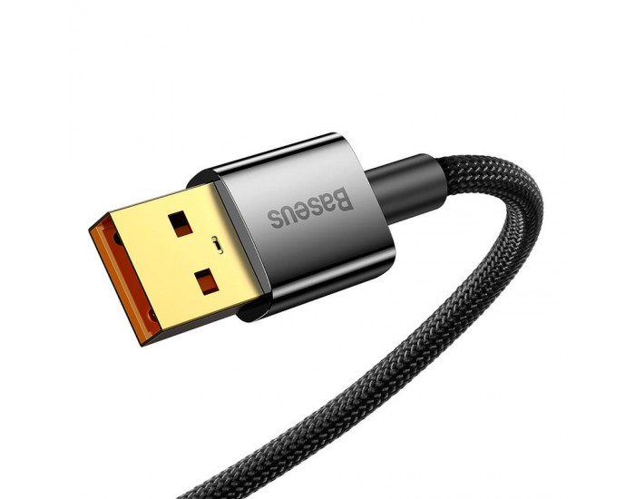 Кабел Baseus CATS000301 USB към USB Type C 100W 2м - черен