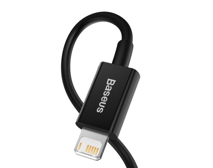 Кабел Baseus Superior USB към Lightning CALYS-A01 2.4 A 1 м - черен