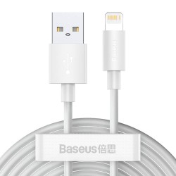 Кабел Baseus Simple Wisdom TZCALZJ-02, 2 броя, USB-A, 40W - Baseus