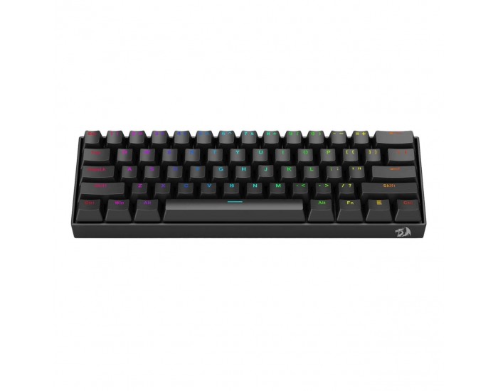 RGB механична геймърска клавиатура Redragon Dragonborn K630RGB-1-BK red switches