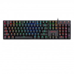 Клавиатура Redragon Shrapnel механична геймърска RGB K589RGB-BK red switches - Клавиатури, Мишки и Падове