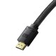 Кабел Baseus High Definition Series HDMI 2.1, 8K 60Hz, 3D, HDR, 48Gbps CAKGQ-K01 2м - черен