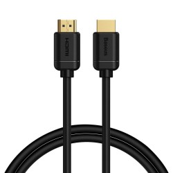 Кабел Baseus CAKGQ-A01 4K HDMI към HDMI 1м черен - Разклонители, Зарядни и Кабели