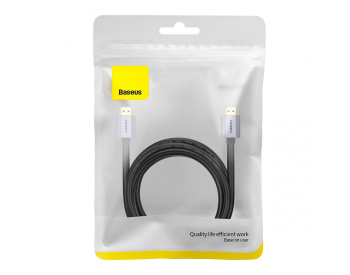 Кабел Baseus High Definition Series HDMI 2.0, 4K, 60Hz, 3m, Черен