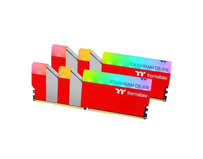 Памет Thermaltake TOUGHRAM RGB 32GB (2x16GB) DDR5 5600MHz U-DIMM Racing Red