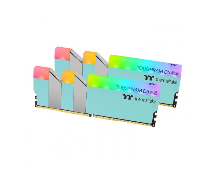 Памет Thermaltake TOUGHRAM RGB 32GB (2x16GB) DDR5 5600MHz U-DIMM Turquoise