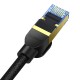 Мрежов кабел Baseus RJ45, Cat.7, 10Gbps, 5 м B0013320B111-05 - черен