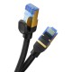 Мрежов кабел Baseus RJ45, Cat.7, 10Gbps, 5 м B0013320B111-05 - черен