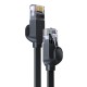 Мрежов кабел Baseus WKJS000101 high Speed Cat6 32AWG Gigabit network cable (flat cable) 2м - черен