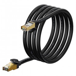 Мрежов кабел Baseus WKJS010301 Speed CAT7 RJ45 10Gbps 2m черен - Baseus